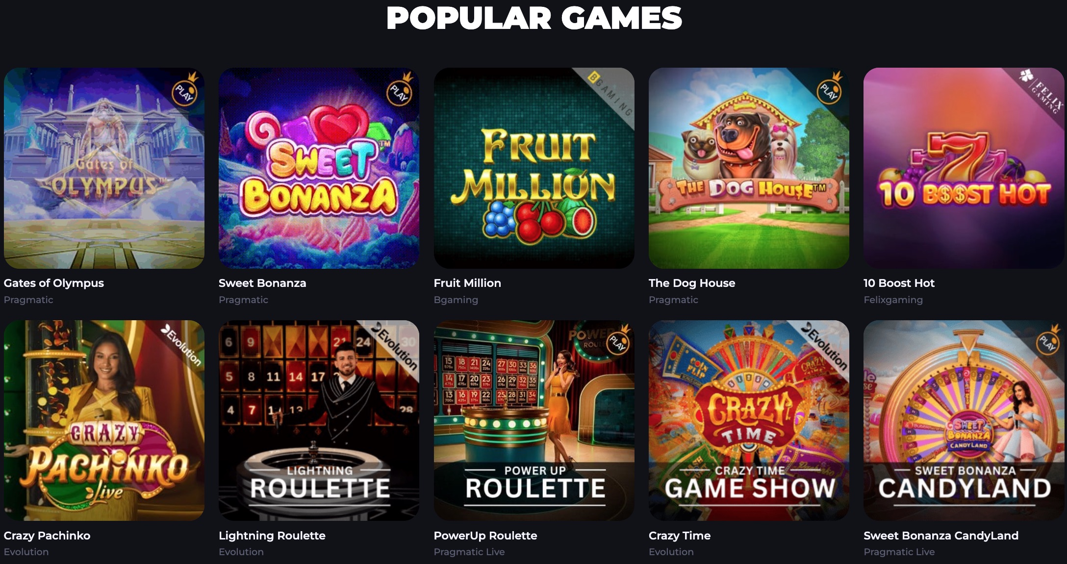 Giochi Popolari di BDMbet