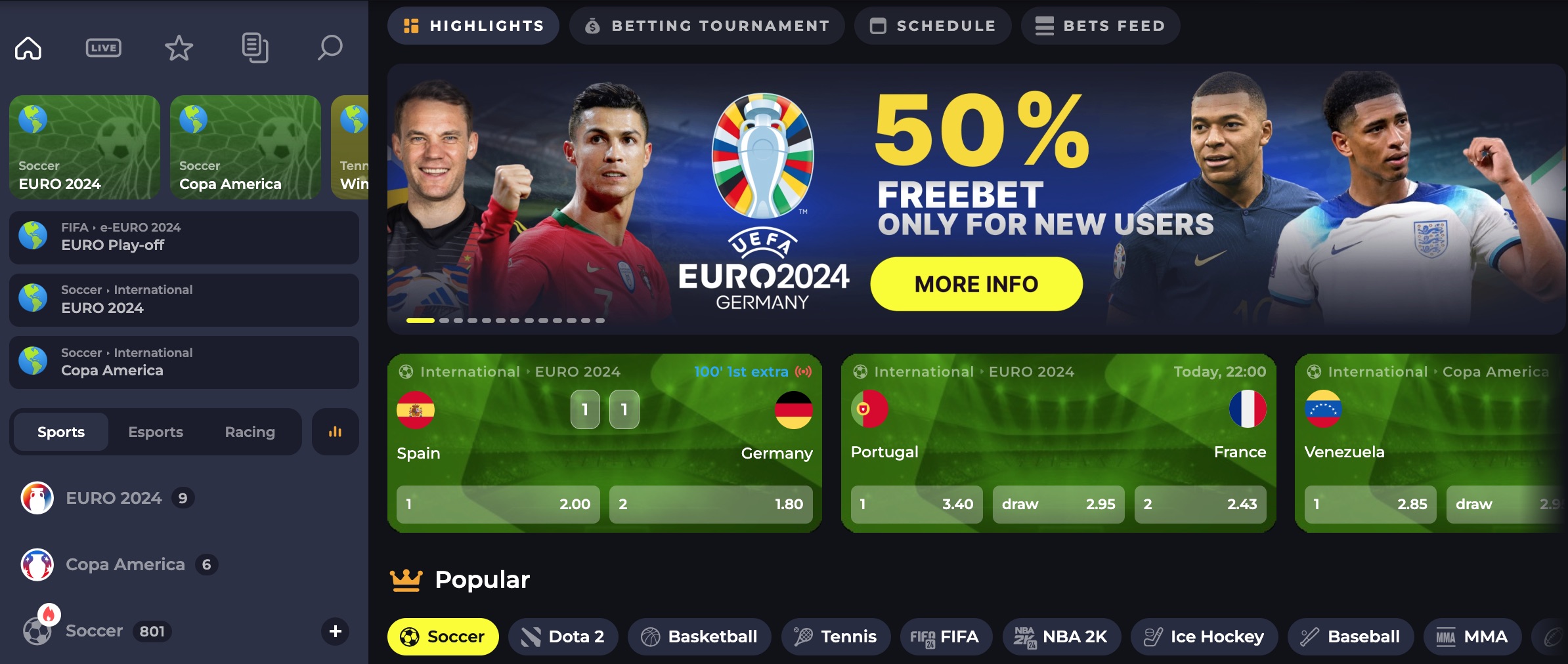 Scommesse Sportive su BDMBet